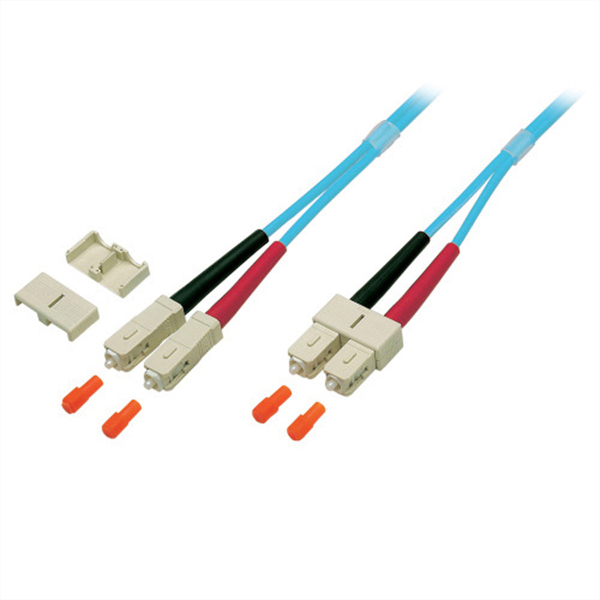 SECOMP LWL-Kabel duplex 50/125µm OM3 SC/SC 1,0m