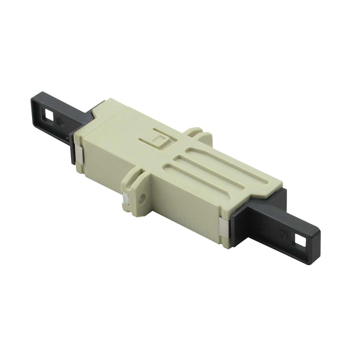 ROLINE LWL-Kupplung LSH Simplex, Multimode, beige ROLINE LWL-Kupplung LSH Simplex, Multimode, beige