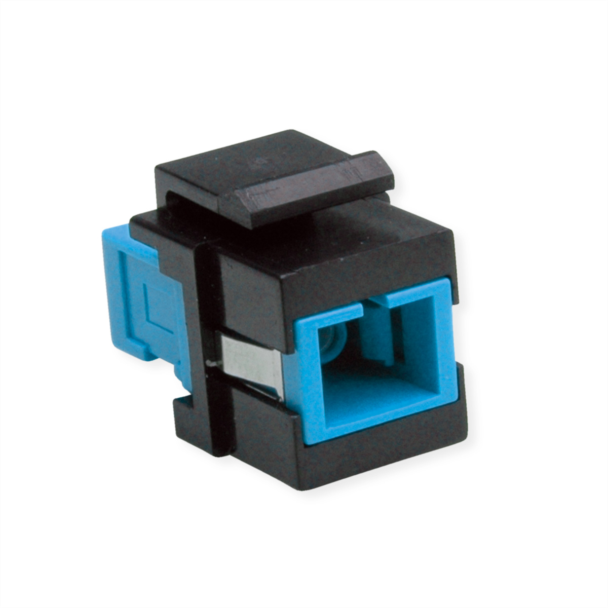 ROLINE Keystone LWL-Adapter SC/SC Simplex, Single Mode, OS2 ROLINE Keystone LWL-Adapter SC/SC Simplex, Single Mode, OS2