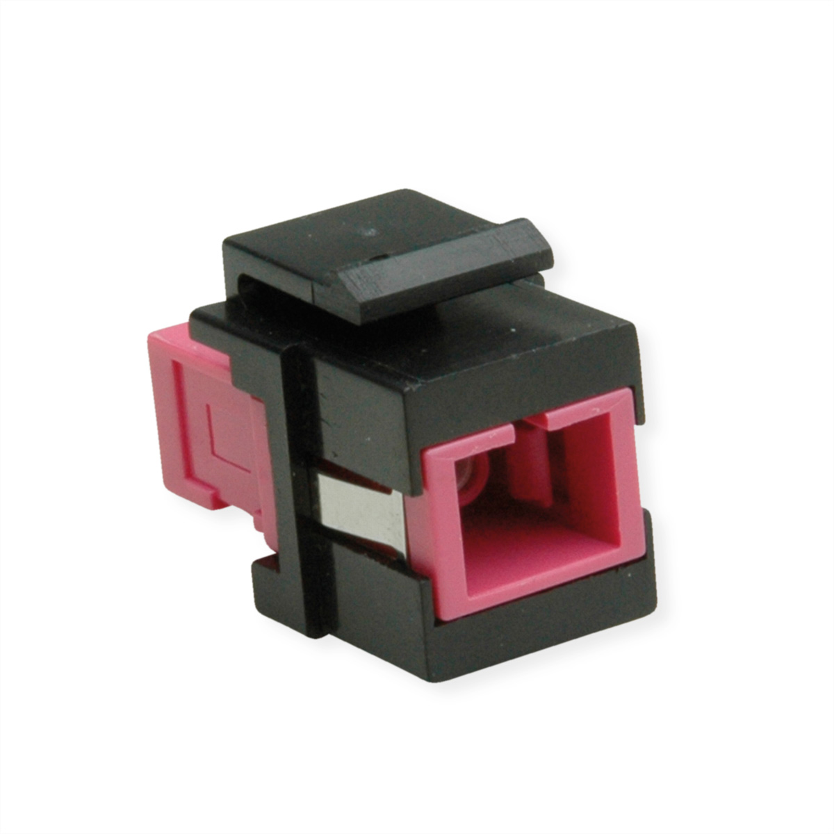 ROLINE Keystone LWL-Adapter SC/SC Simplex, Multimode, OM4 ROLINE Keystone LWL-Adapter SC/SC Simplex, Multimode, OM4