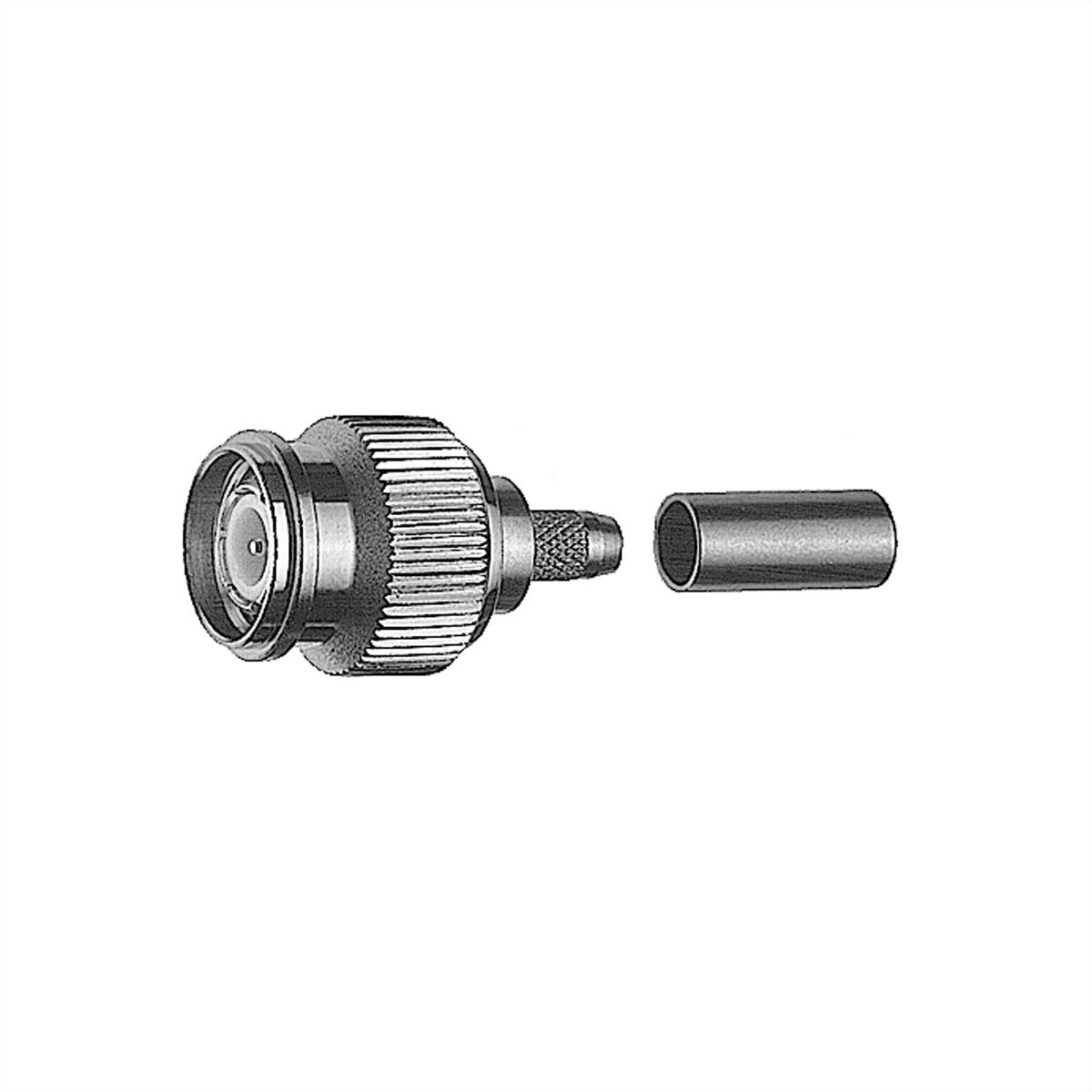 TELEGÄRTNER TNC-Crimpstecker 50 Ohm für RG-316/U
