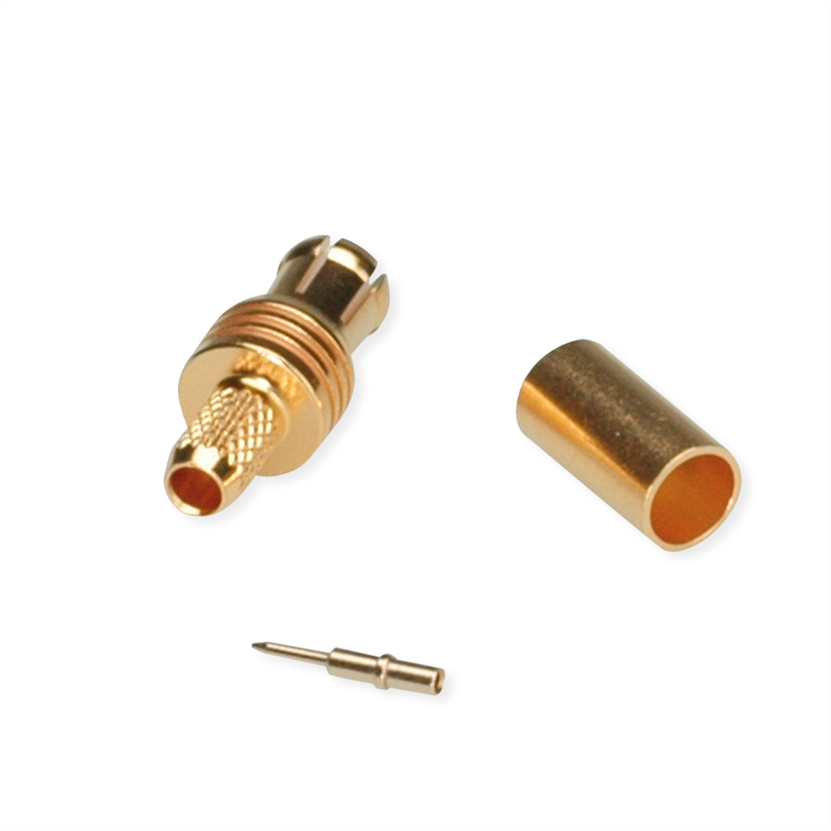 TELEGÄRTNER MCX-Crimpstecker für RG-316/U vergoldet