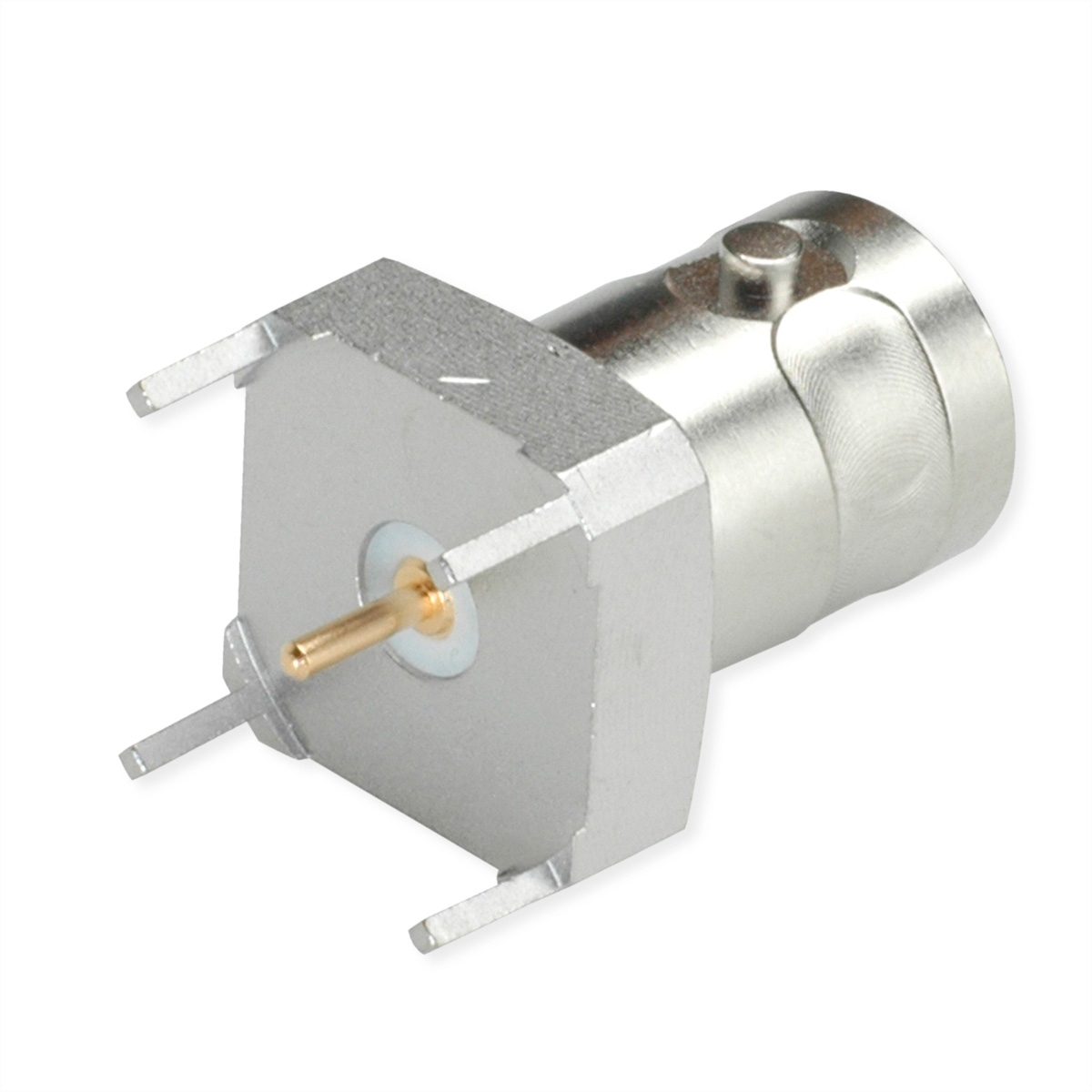 TELEGÄRTNER BNC Buchse 75 Ohm, Lötanschluss, gerade