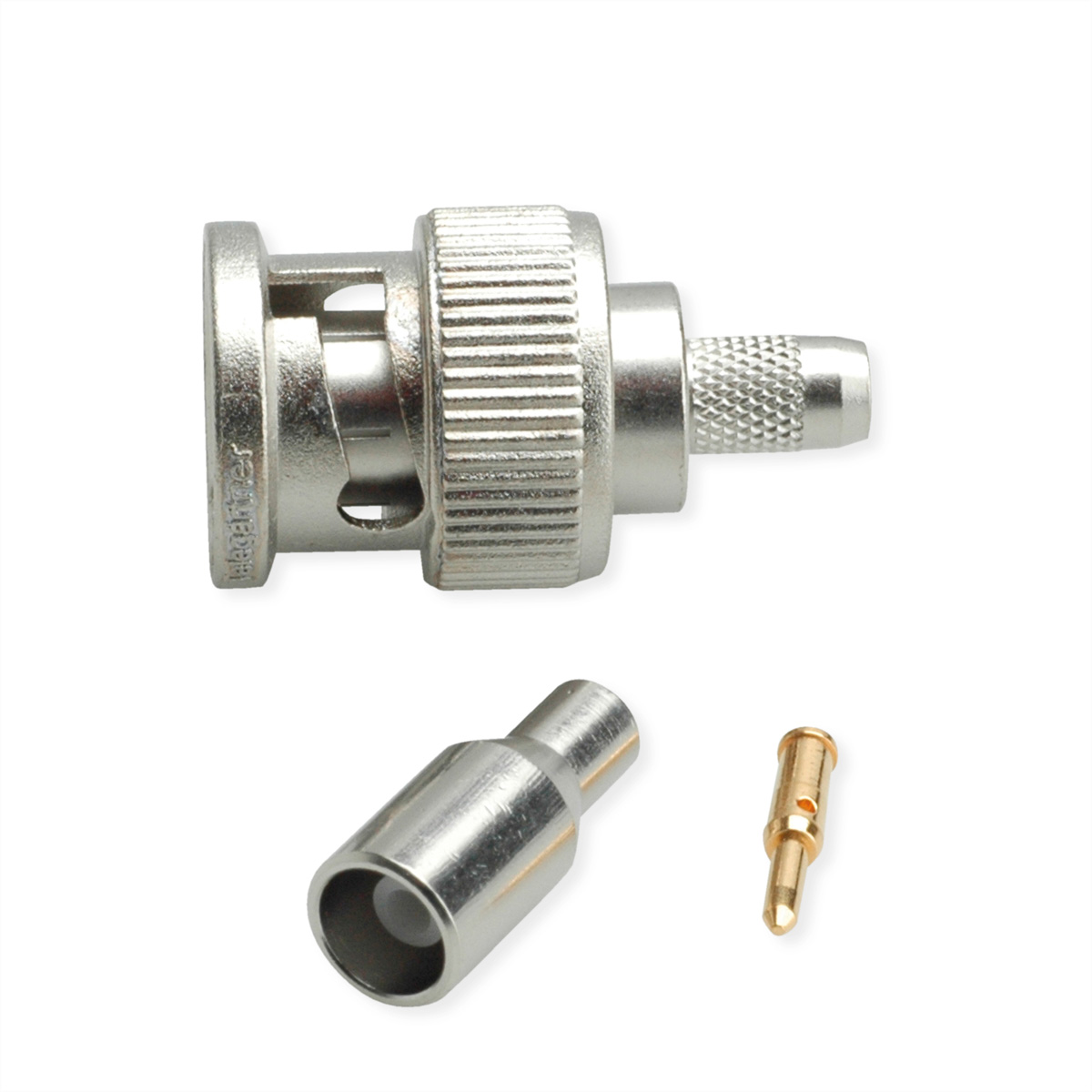 TELEGÄRTNER BNC-Crimpstecker 50 Ohm für RG-316/U