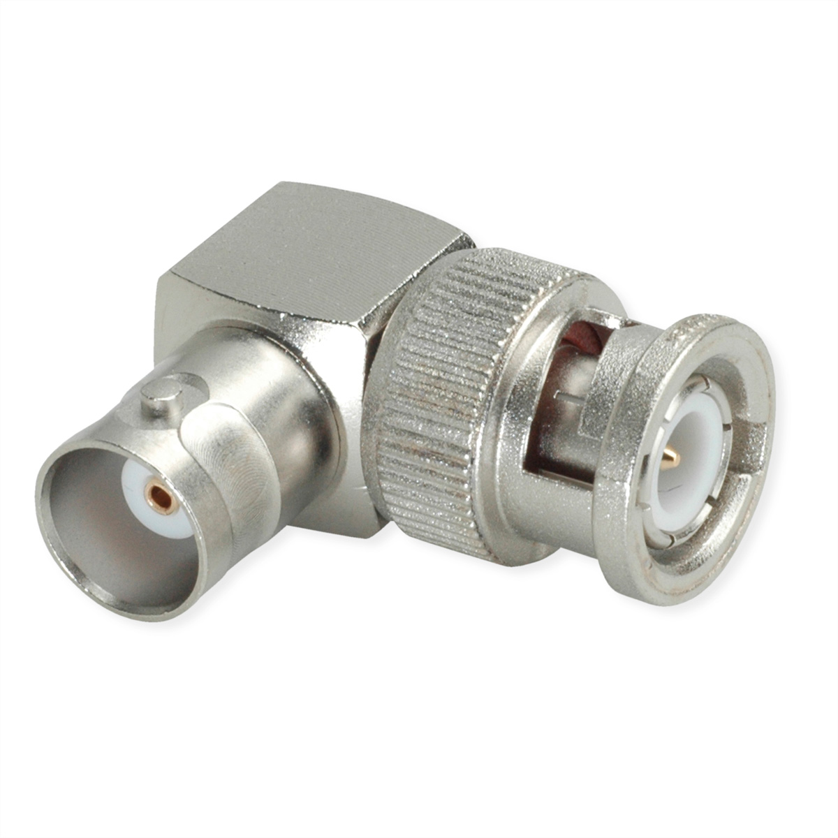 TELEGÄRTNER BNC-Verbinder 50 Ohm gewinkelt Stift / Buchse