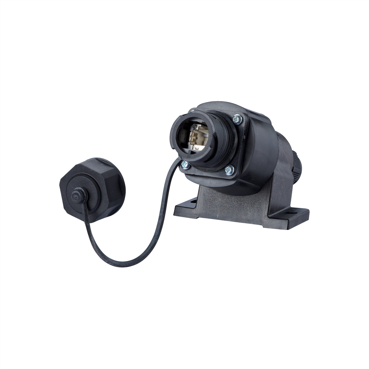 METZ CONNECT E-DAT Industry IP67 V1 AP + RJ45 field jack insert Cat.6 Class EA, T568B METZ CONNECT E-DAT Industry IP67 V1 AP + RJ45 field jack insert Cat.6 Class EA, T568B