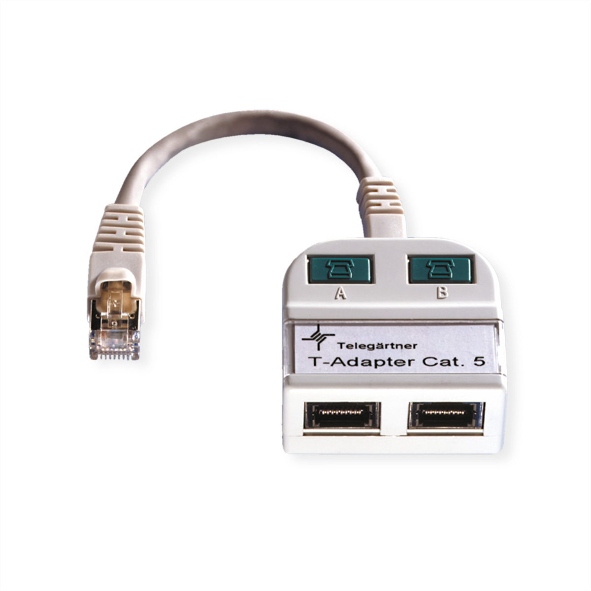 TELEGÄRTNER TG T-Adapter S Cat.5.E ISDN J00029A0011 TR/ISDN TR (4-5,3-6/4-5,3-6)