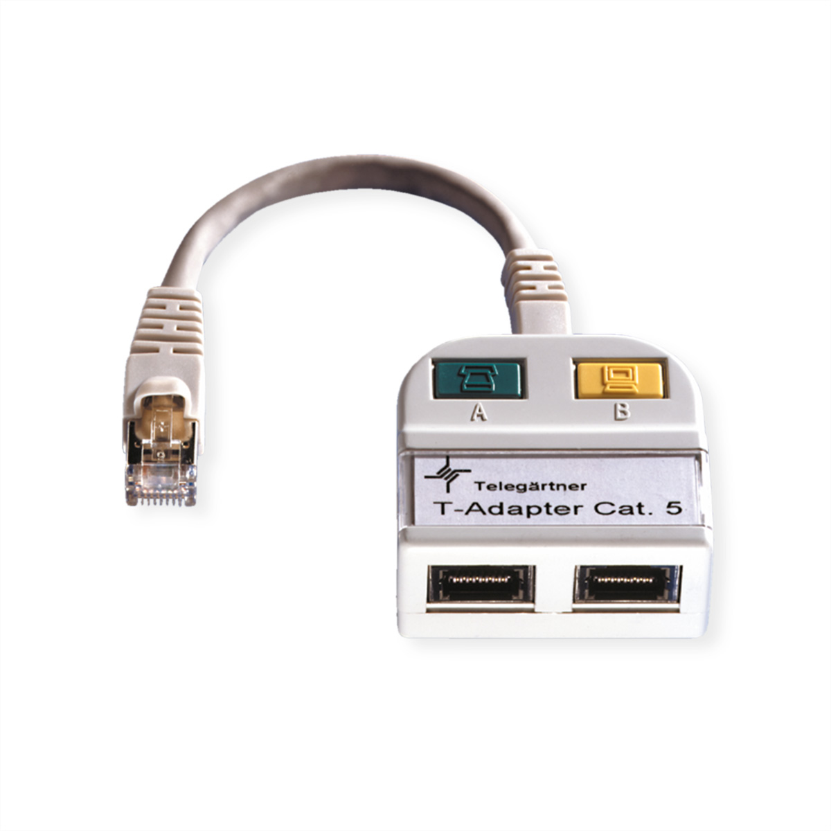 TELEGÄRTNER TG T-Adapter S Cat.5.E J00029A0013 10/100 BT/ISDN (1-2,3-6/4-5,3-6)