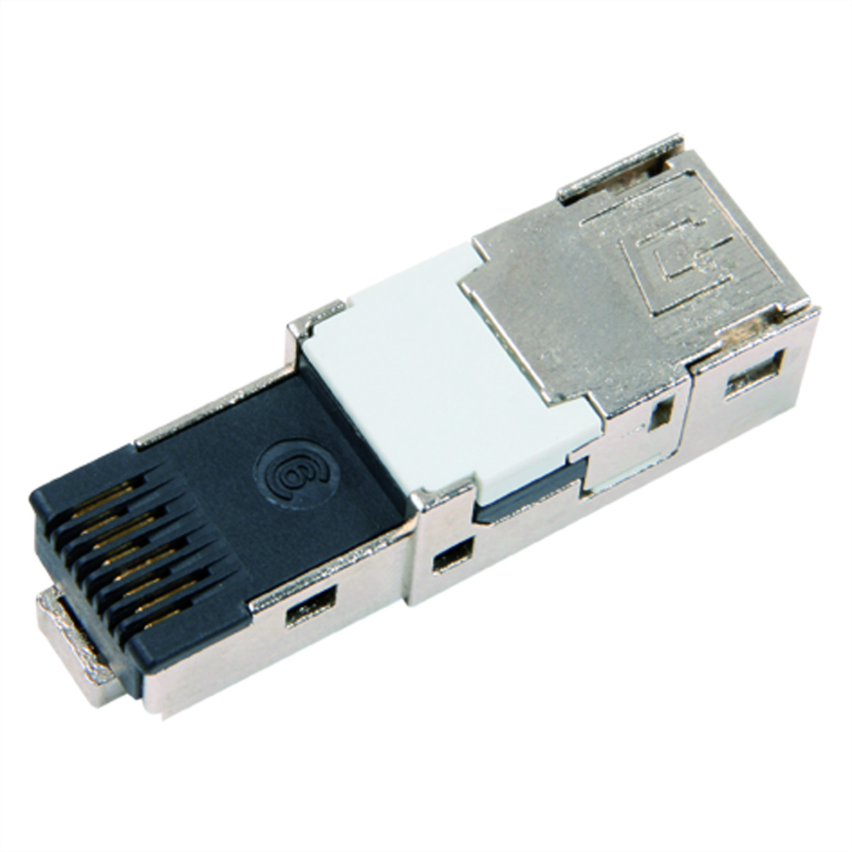 TELEGÄRTNER STX RJ45 Steckereinsatz, feldkonf., AWG22-26 Cat.6 Class EA (ISO)