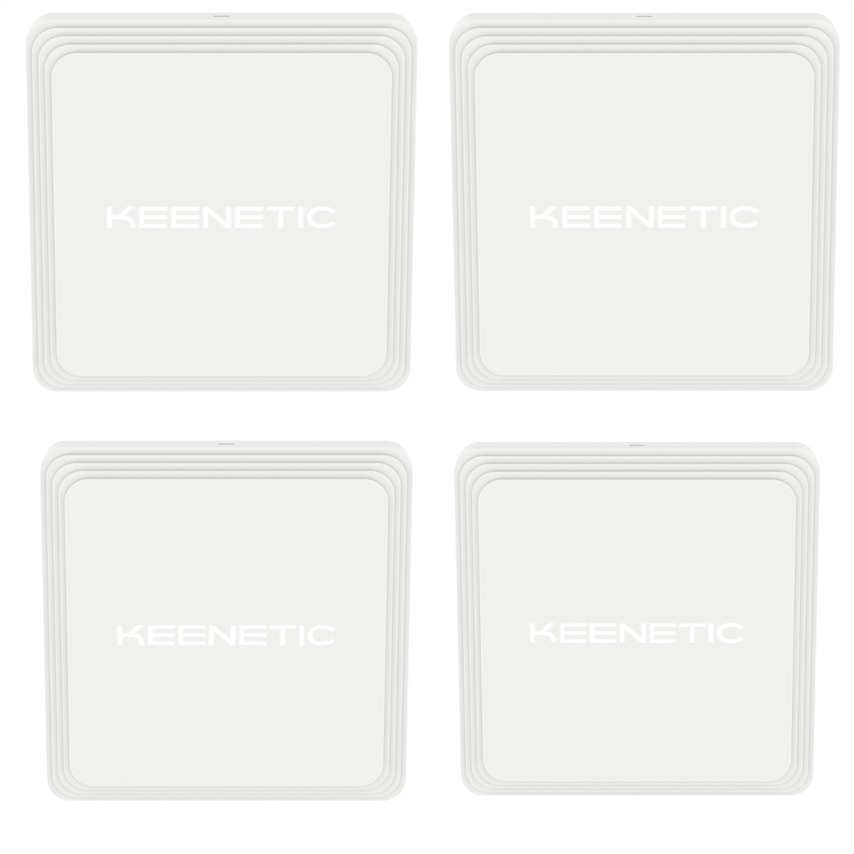 Keenetic Voyager Pro AX1800 Mesh WiFi-6 Router/-Extender/-Access-Point, 4er-Pack