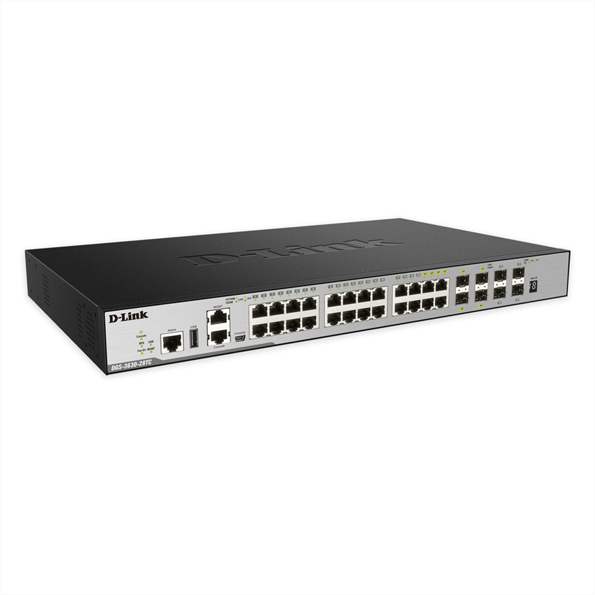 D-Link DGS-3630-28TC/SI/E 28-Port Layer 3 Gigabit Stack Switch (SI) Netzwerk-Switch