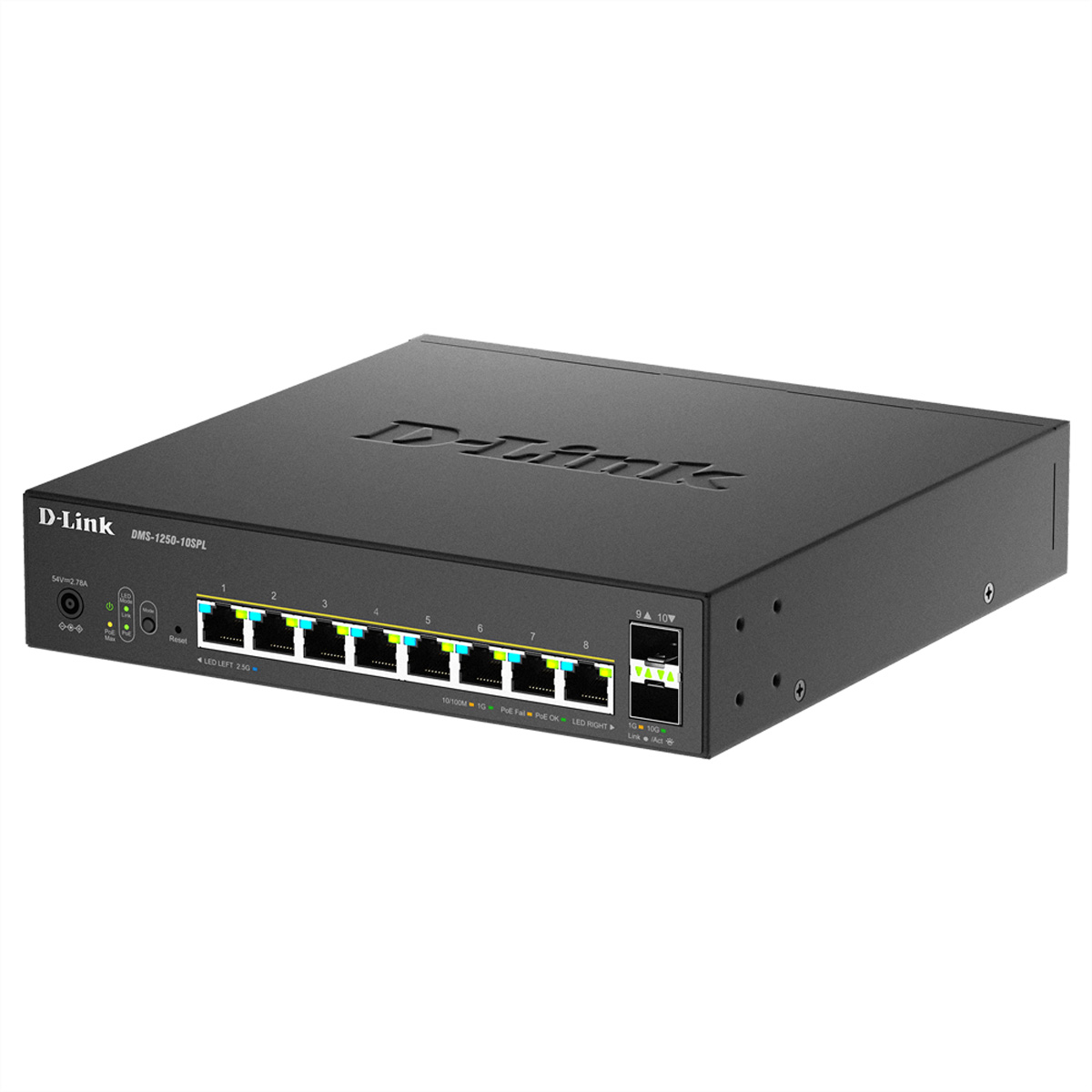 D-Link DMS-1250-10SPL/E 10 Port Switch Netzwerk-Switch