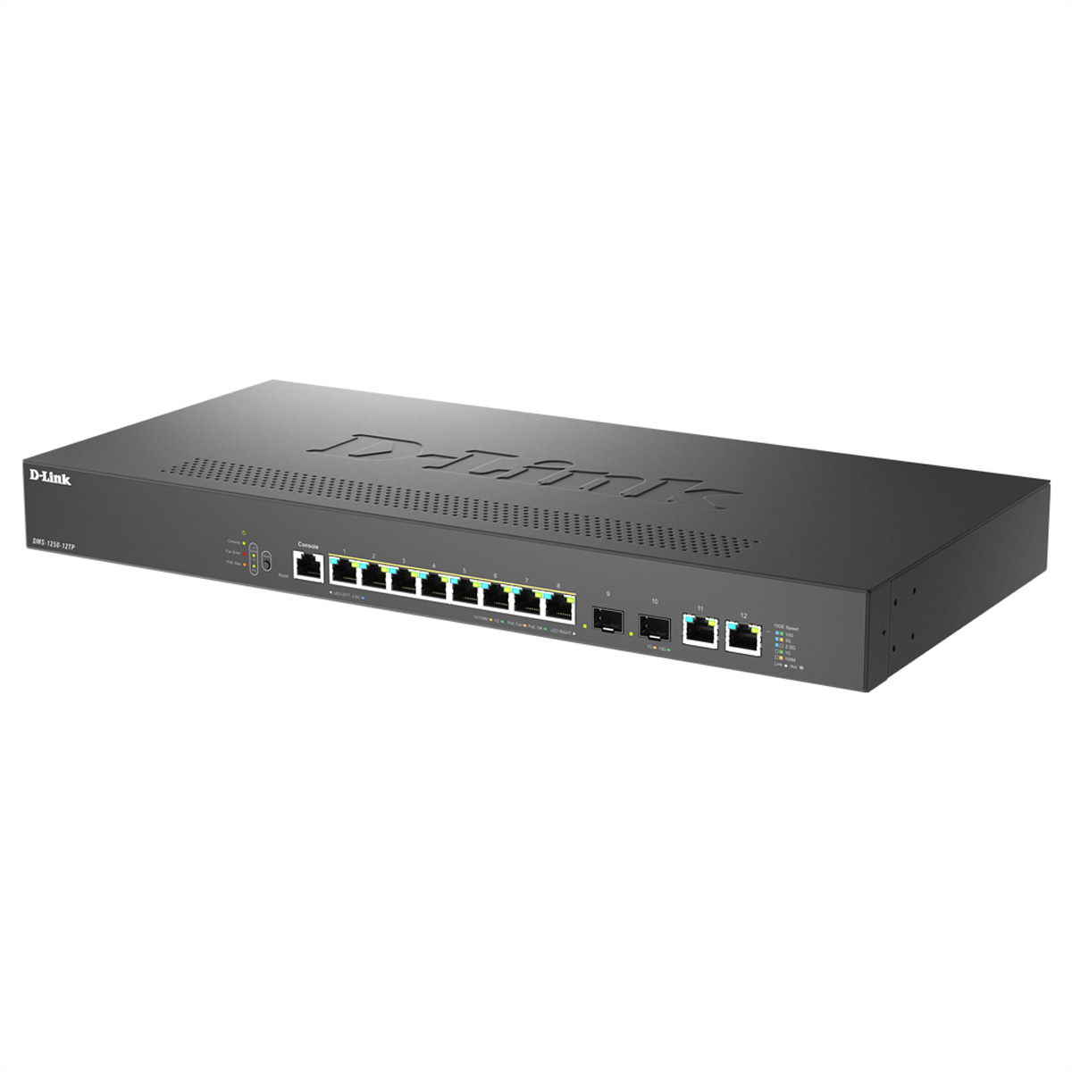 D-Link DMS-1250-12TP/E 12Port PoE Switch Netzwerk-Switch