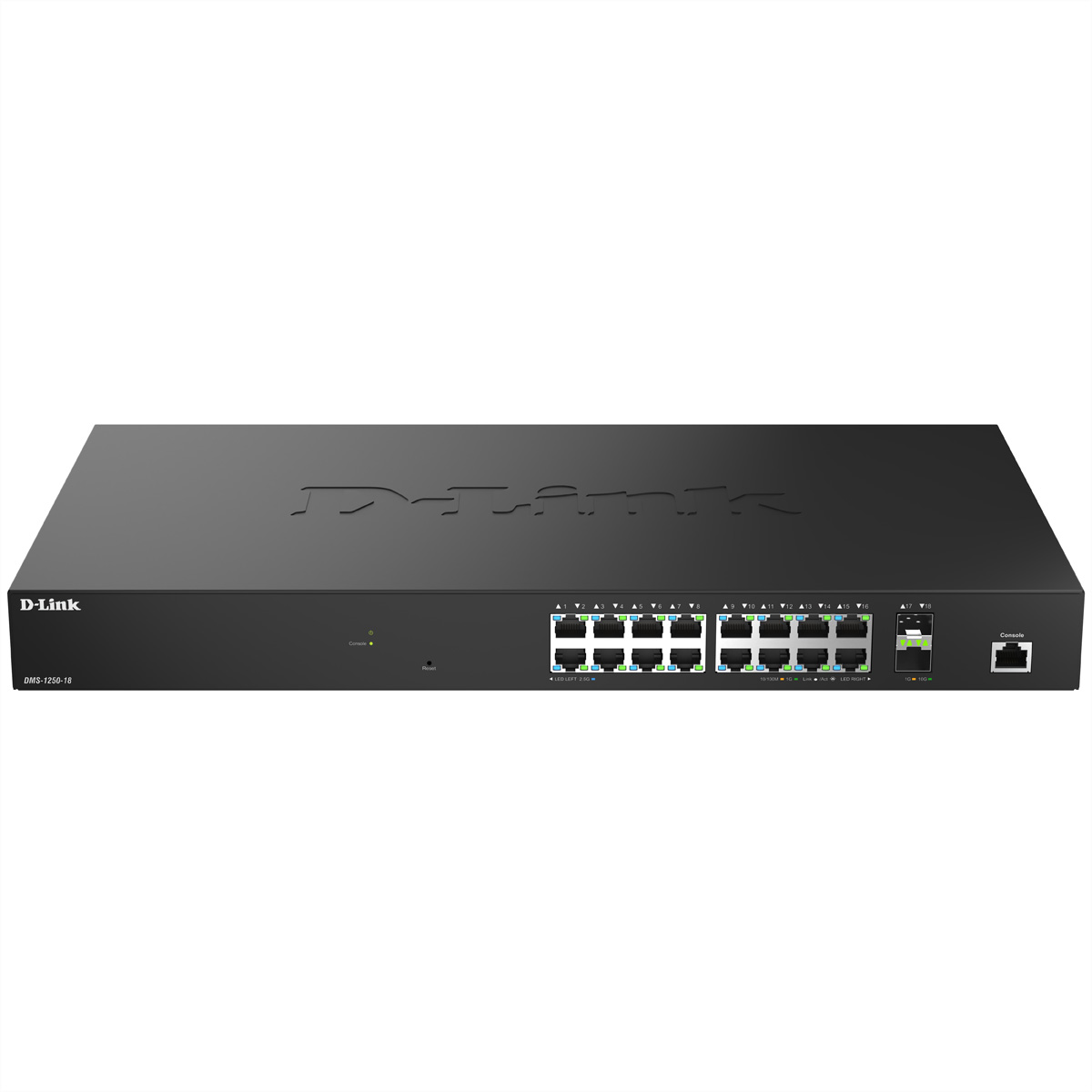 D-Link DMS-1250-18/E 18-Port Switch Multi-Gigabit Smart Managed