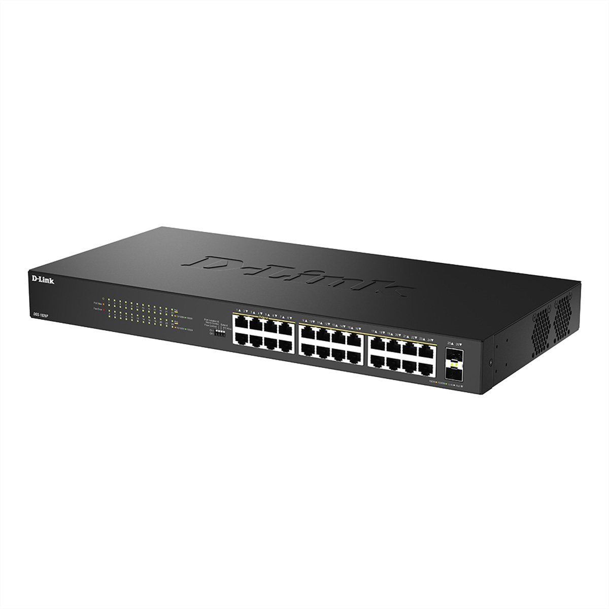 D-Link DGS-1026P/E 26-Port PoE+ Switch, 26-Port Layer2 PoE+ Gigabit Switch Netzwerk-Switch