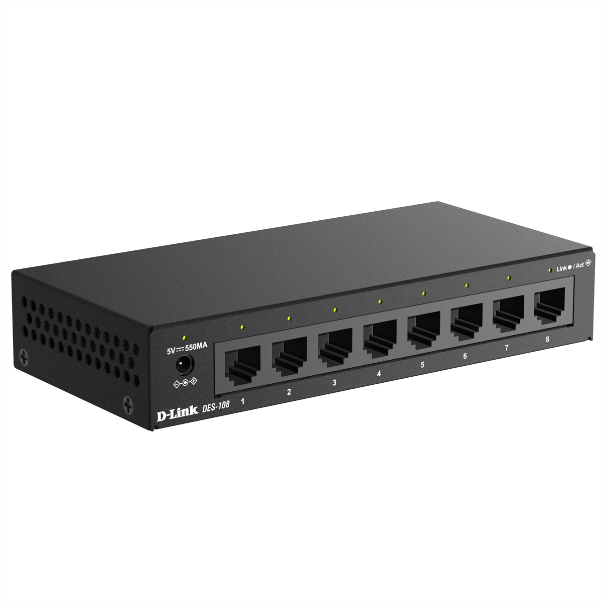 D-Link DES-108/V/E 8-Port Switch