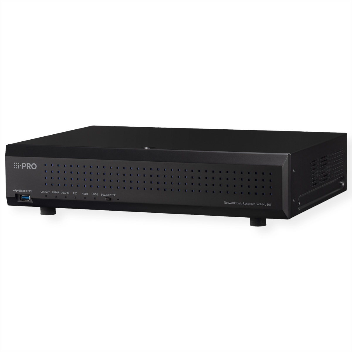 i-PRO WJ-NU301 NVR, 16 Kamerakanäle, 16x 100Mbps (POE), 1x 1.000 Mpbs