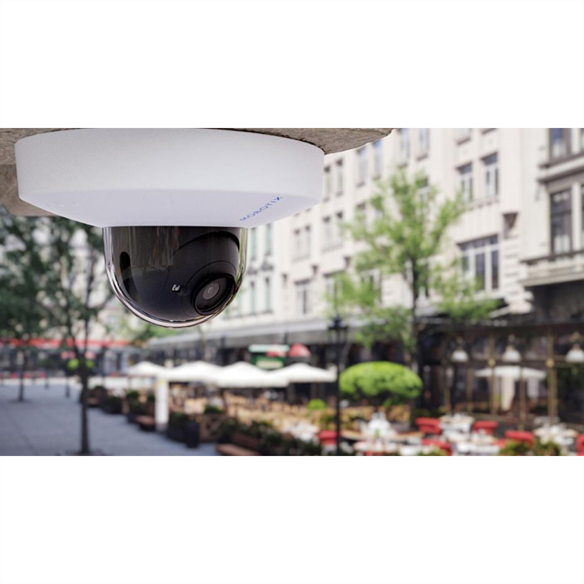 MOBOTIX D71B Dome Kamera 8 MP, 15°, IR-LED 30m