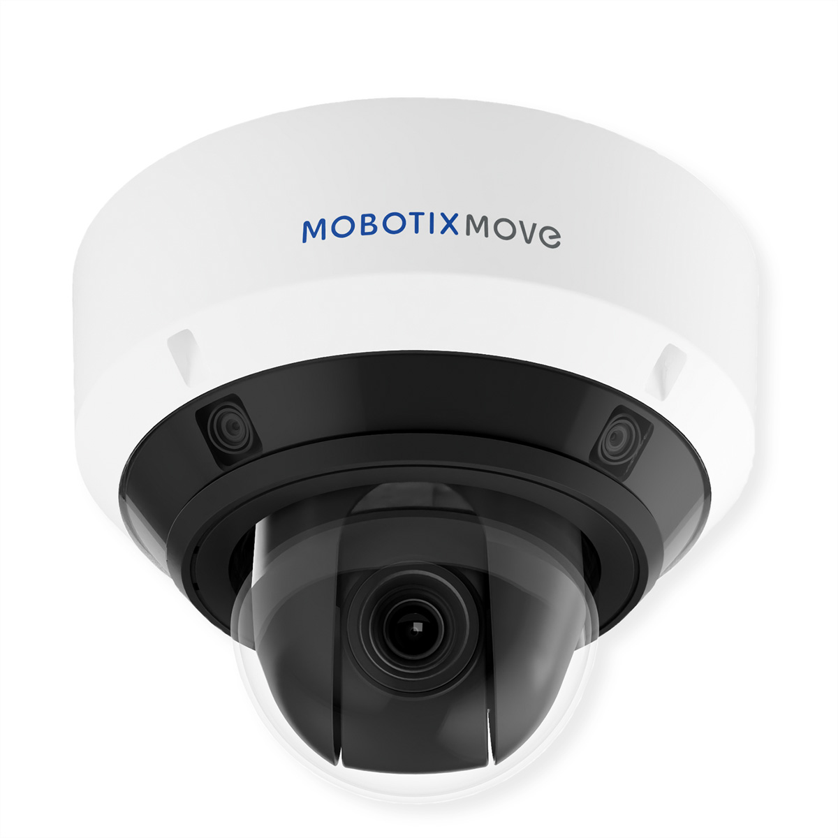 MOBOTIX MOVE Vandal-Multisensor 4x 5 MP + PTZ 2 MP Multi-Sensor-Netzwerkkamera