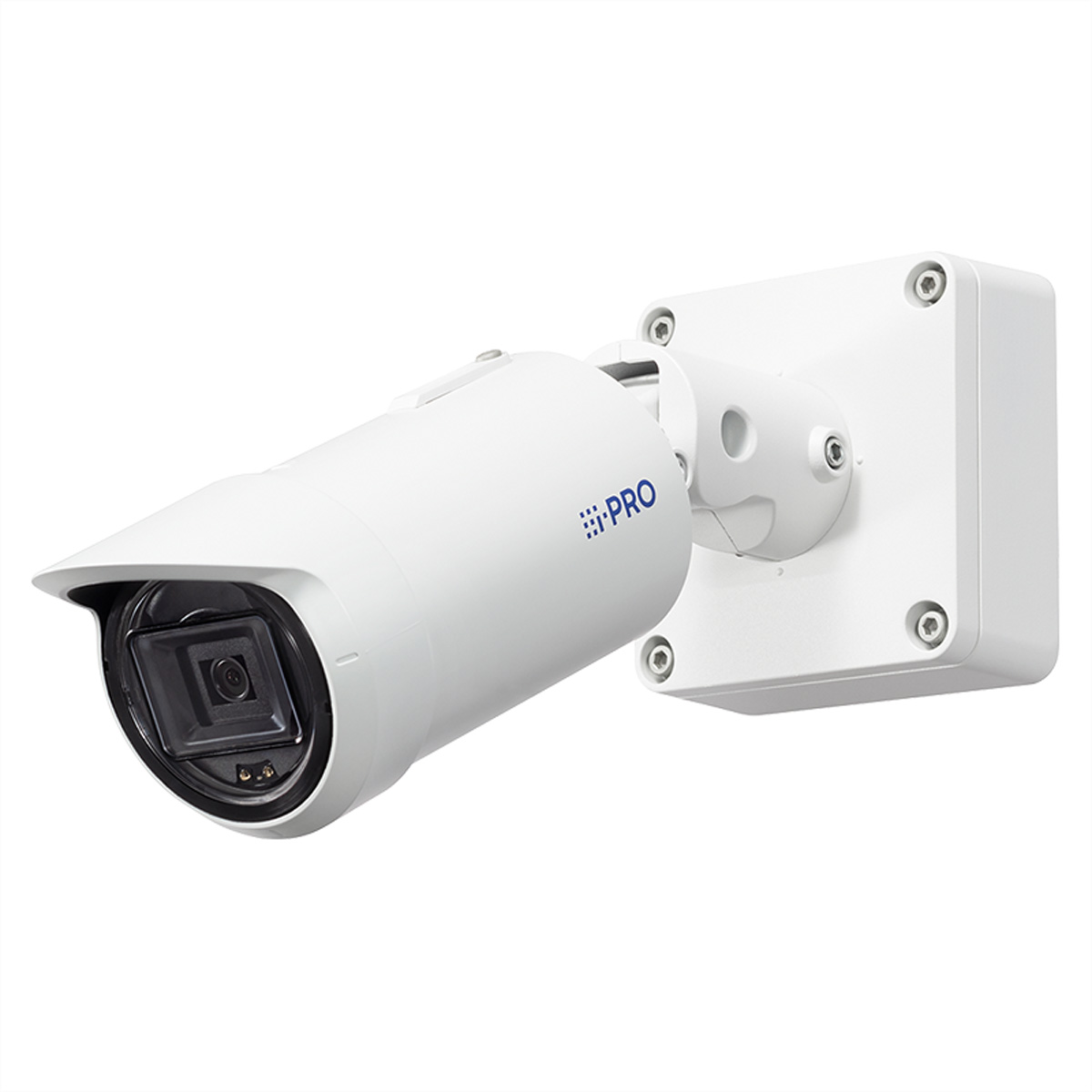 i-PRO 5MP AI OUTDOOR VANDAL Bullet Kamera, weiß Bullet-Netzwerkkamera