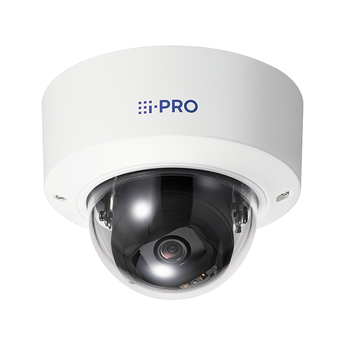 i-PRO 5MP AI INDOOR VANDAL Dome Kamera, weiß Fixed-Dome-Netzwerkkamera