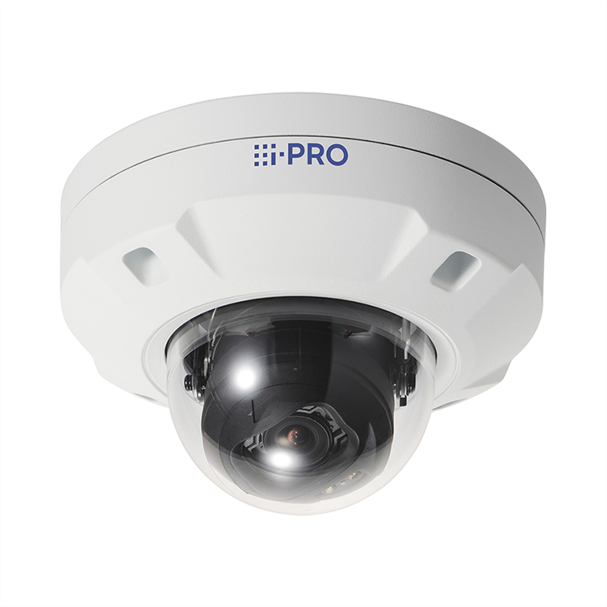 i-PRO 5MP AI OUTDOOR VANDAL Dome Kamera, weiß Fixed-Dome-Netzwerkkamera