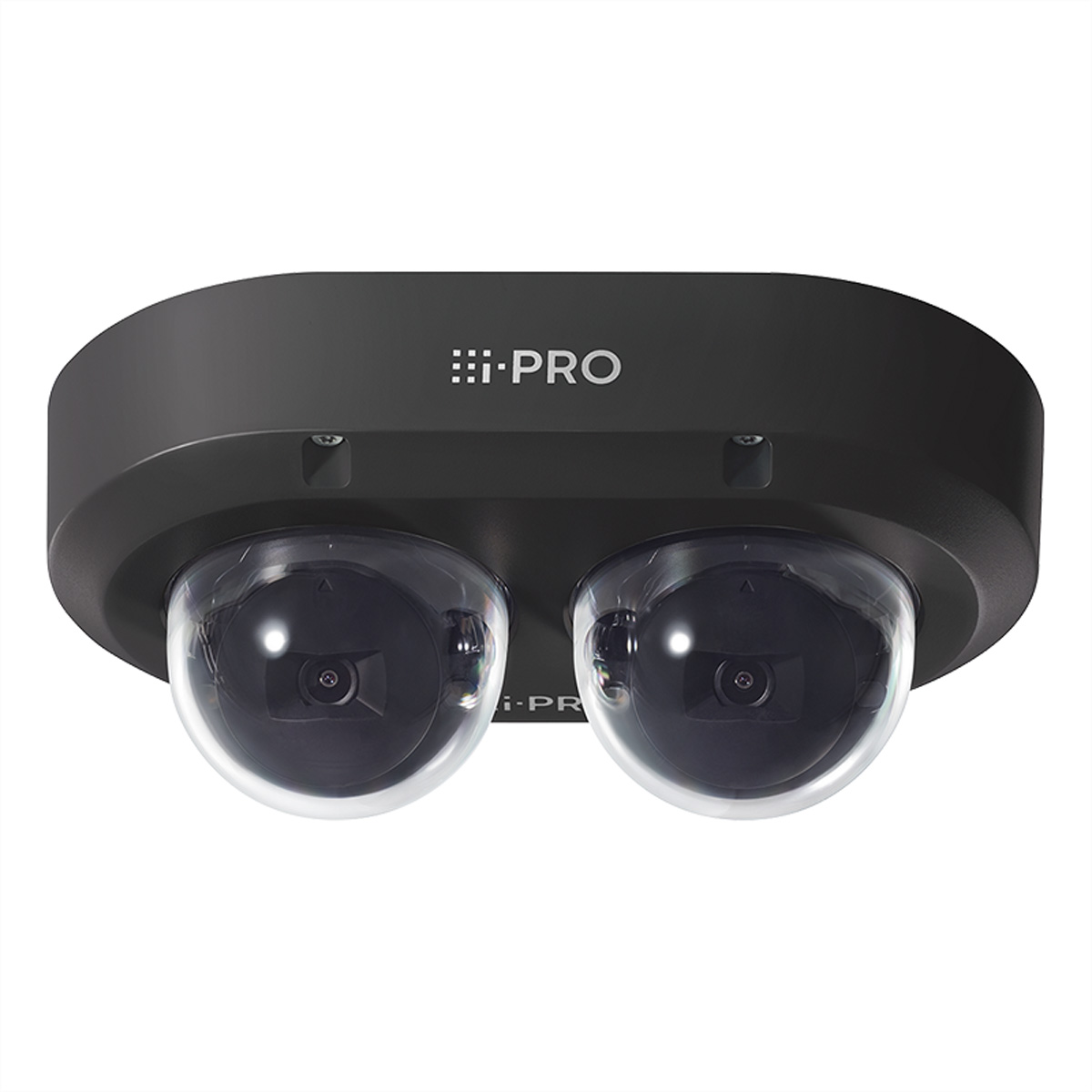 i-PRO 2x4K AI OUTDOOR VANDAL Multi-Sensor Kamera, schwarz Multi-Sensor-Netzwerkkamera