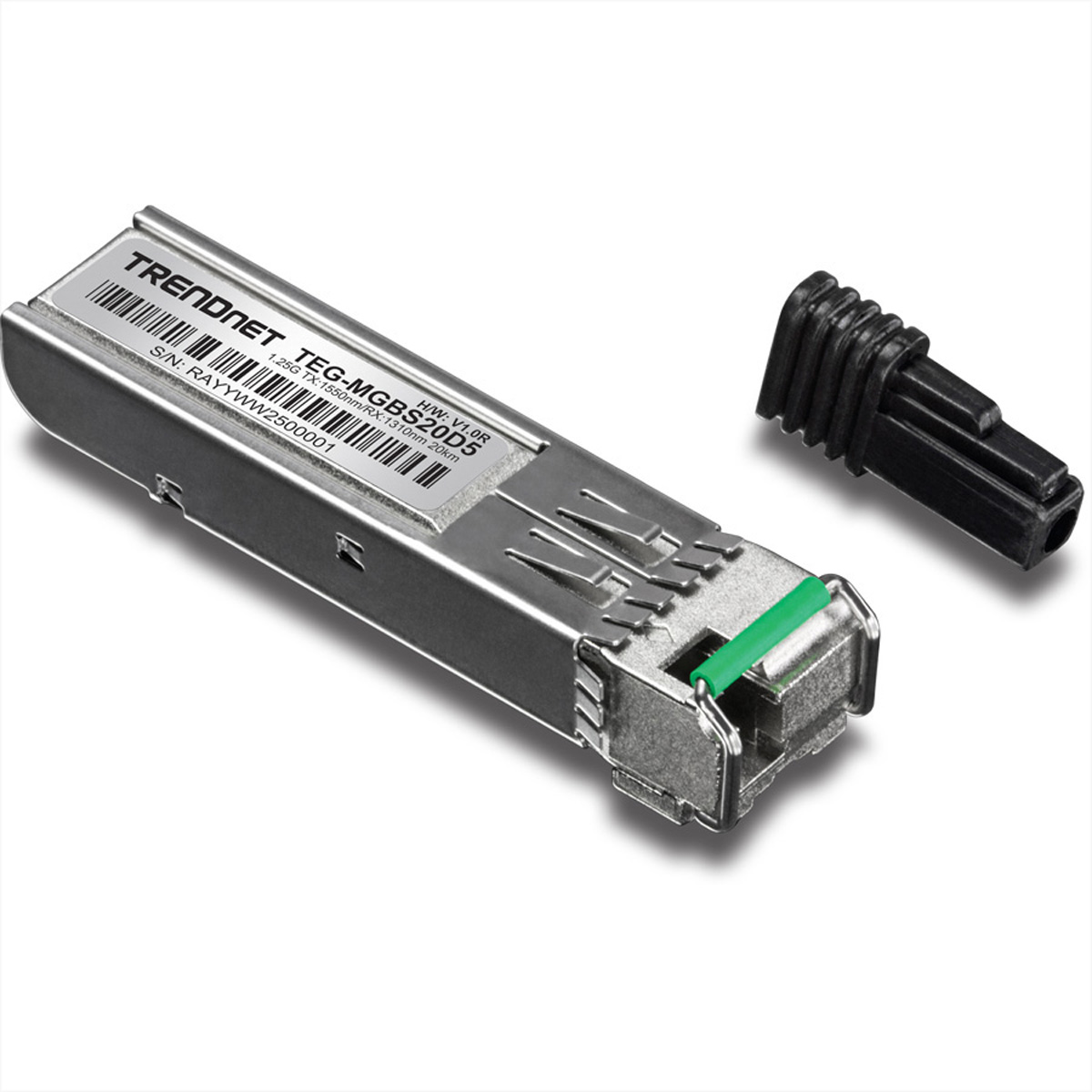TRENDnet TEG-MGBS20D5 Mini-GBIC, Dual Wavelength Single-Mode LC 1550 20KM Netzwerk-Transceiver-Module