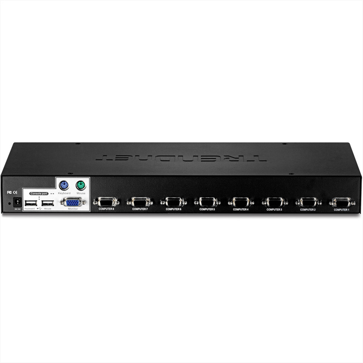 KVM-Switch Trendnet TK-803R  8-Port USB+PS/2 19\"