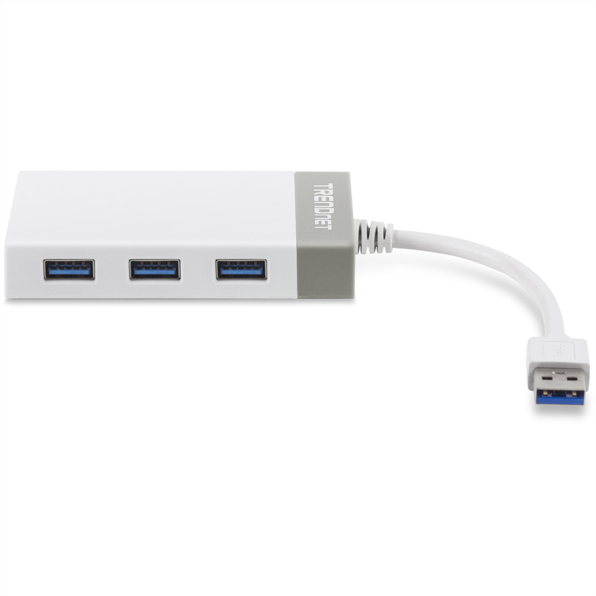 TRENDnet TU3-ETGH3 USB 3.0 zu Gigabit Adapter + USB Hub,  (BILD2)