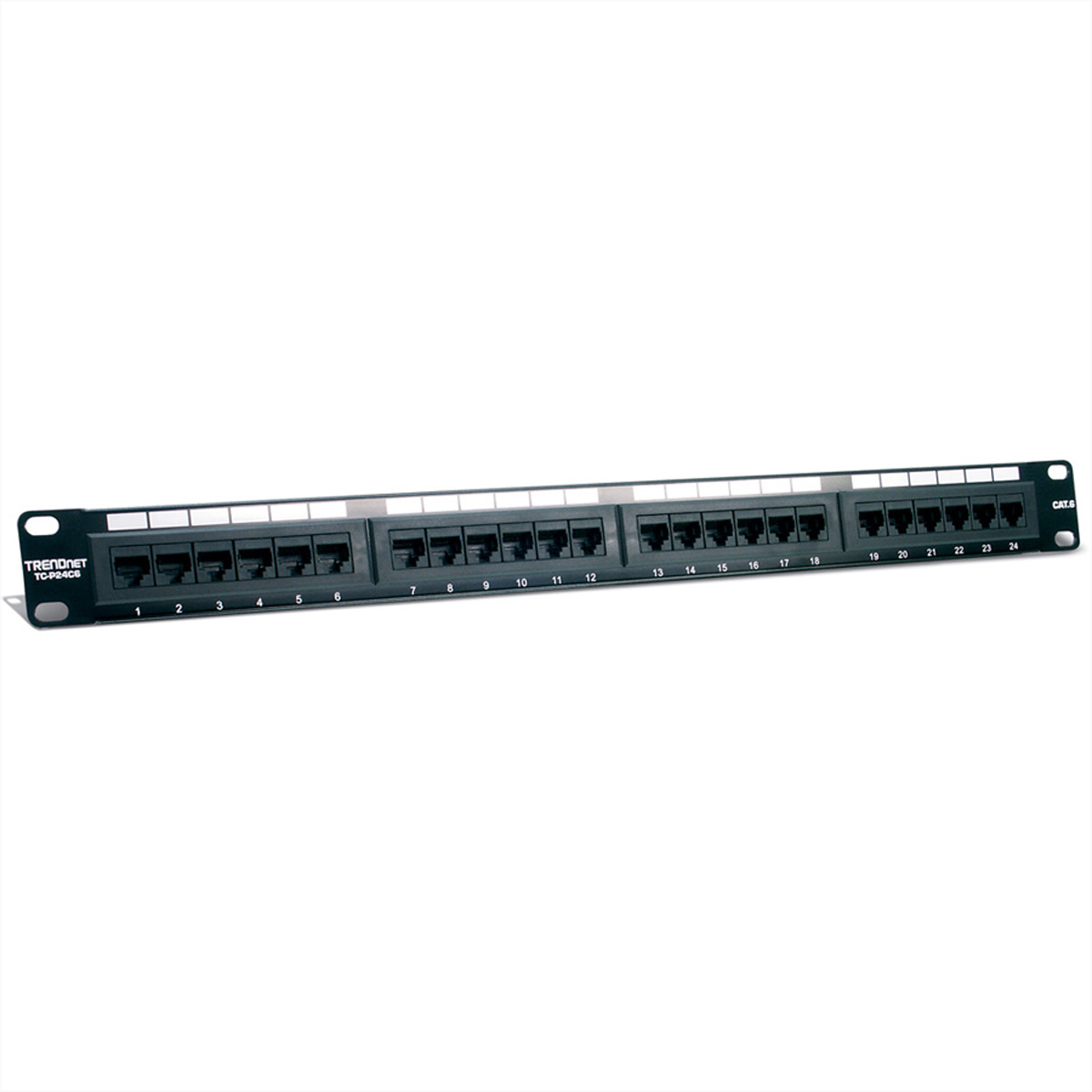 TRENDNET NET Patchpanel Trendnet TC-P24C6 24-port 250MHz Cat6 unshielded