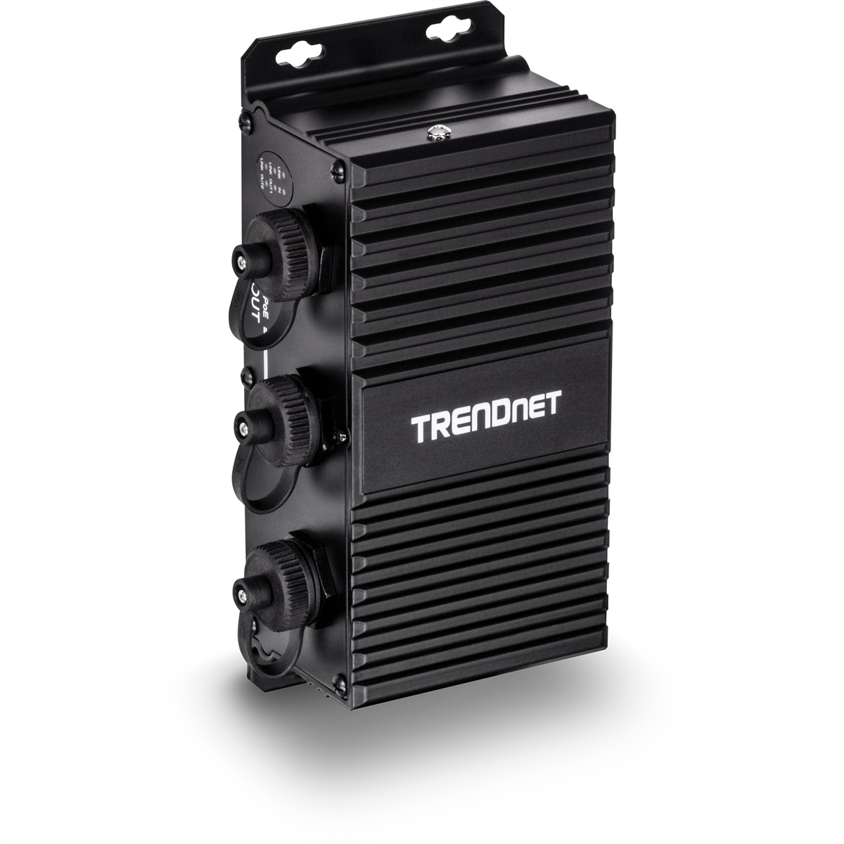 TRENDNET TI-EU120 2-Port UPoE Extender Industrial Outdoor Gigabit 21221348