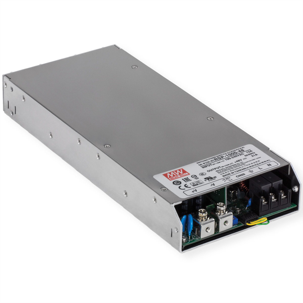TRENDNET TI-RSP100048 - Netzteil (Rack - einbaufähig) - Wechselstrom 100-240 V - 1000 Watt - aktive