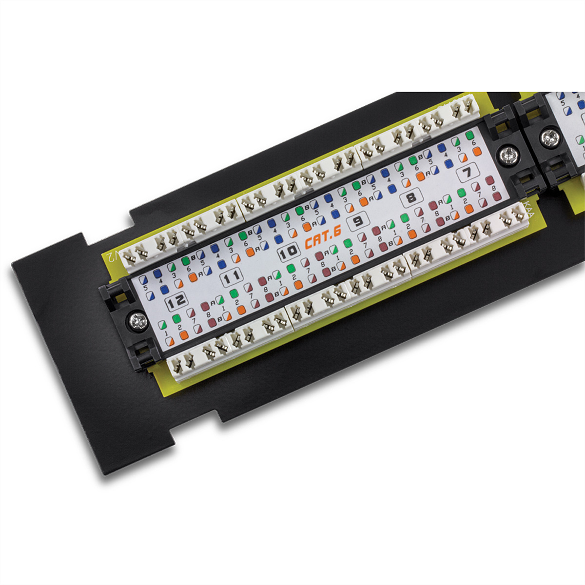 TRENDnet TC-P12C6V Patch Panel, 12-Port Wall Mount Cat6  (BILD2)