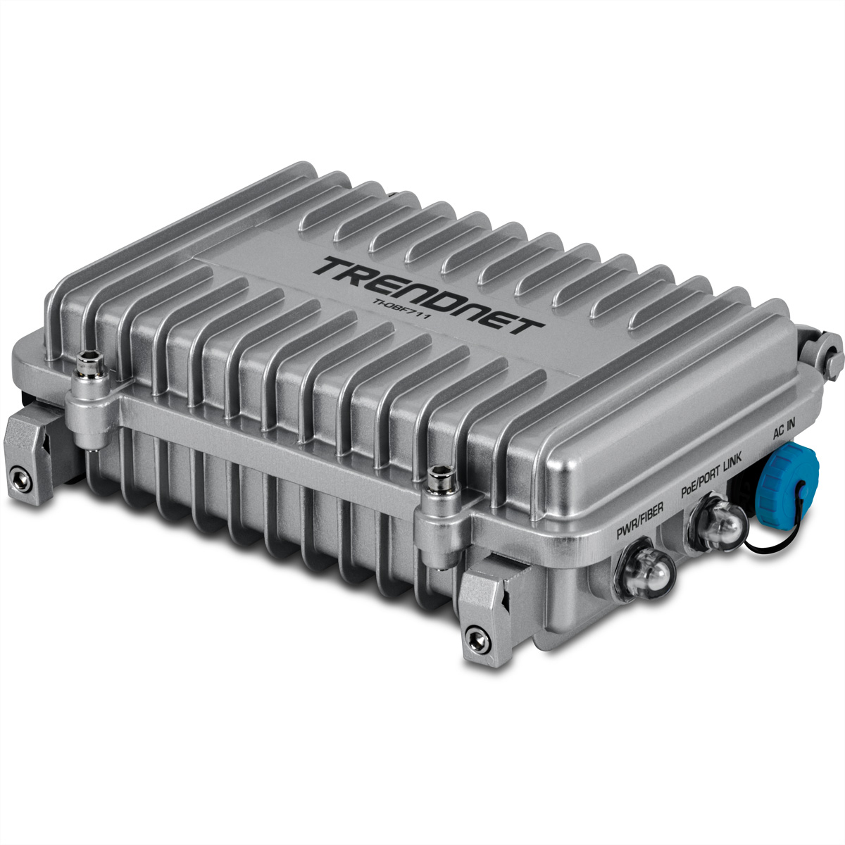 TRENDnet TI-OBF711 Medien Konverter Industrial Outdoor 10G SFP+ zu 10G PoE++