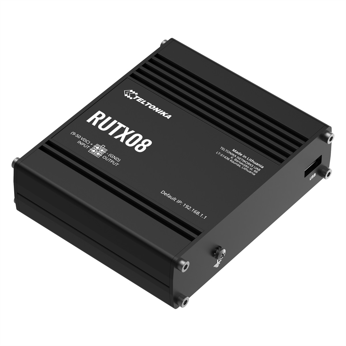 TELTONIKA RUTX08 LAN Industrie Router, Teltonika  (BILD1)
