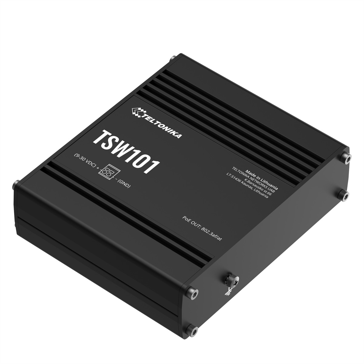 TELTONIKA TSW101 Switch 4xPoE+ Automotive In-Vehicle,  (BILD1)