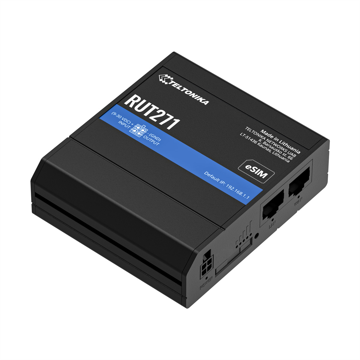 TELTONIKA RUT271 Redcap 5G Router eSIM WLAN-Router