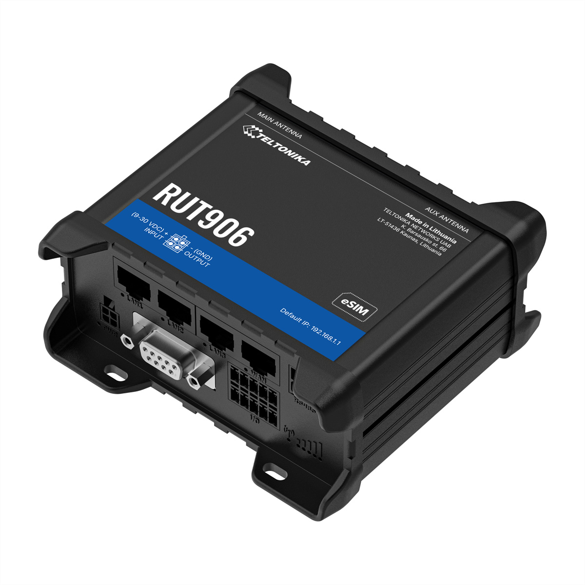 TELTONIKA RUT906 4G Router eSIM RS232/RS485 Router