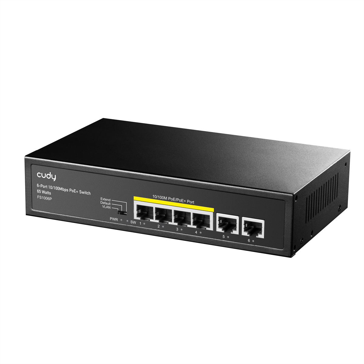 CUDY FS1006P 6-Port 10/100M PoE+ Switch 60W CUDY FS1006P 6-Port 10/100M PoE+ Switch 60W