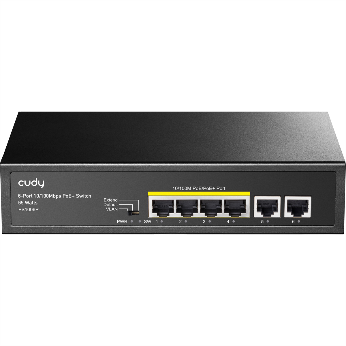 CUDY FS1006P 6-Port 10/100M PoE+ Switch 60W, Cudy FS1006P (BILD2)