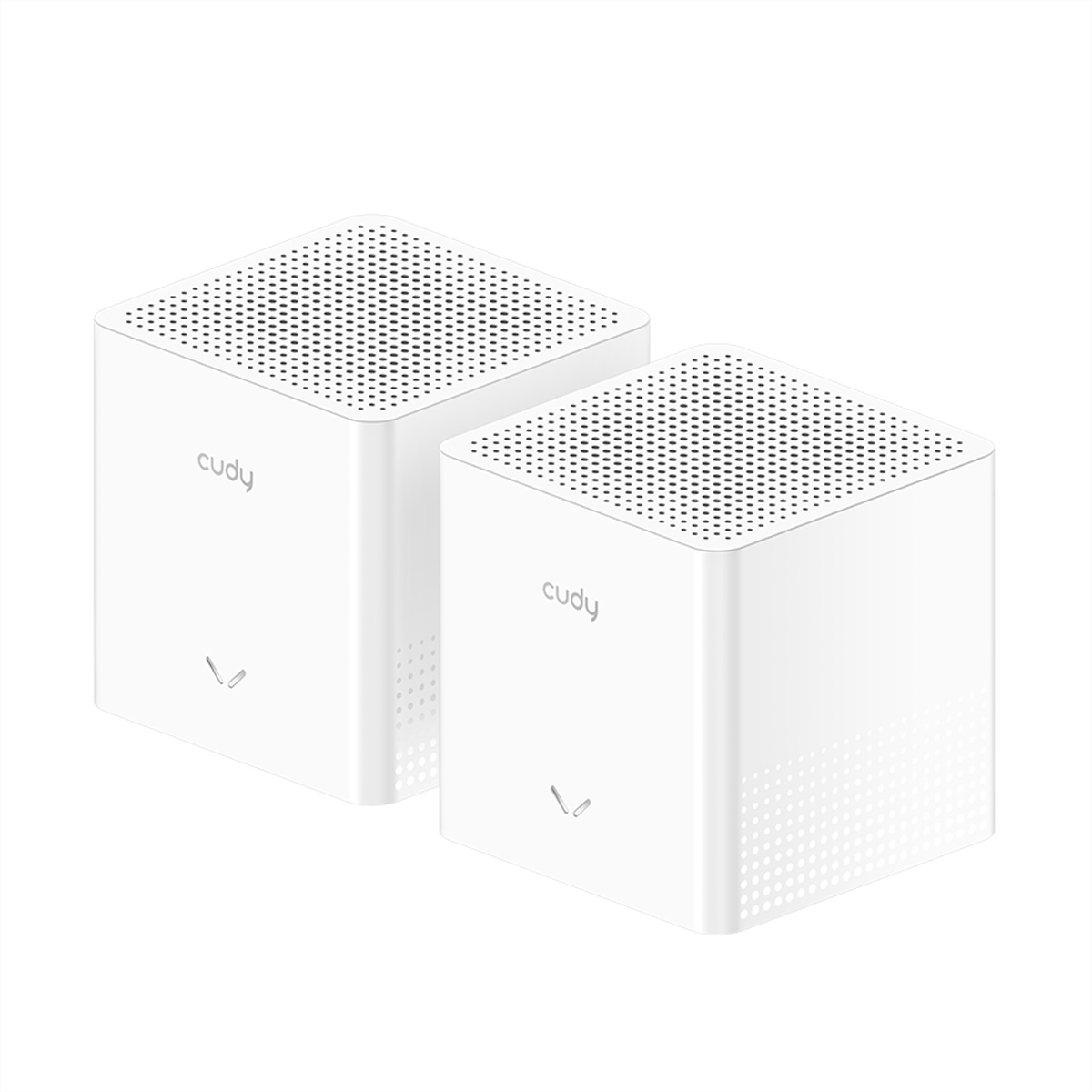 CUDY M3000S AX3000 Wi-Fi 6 Mesh Lösung, 2-Pack Mesh-WLAN-Systeme