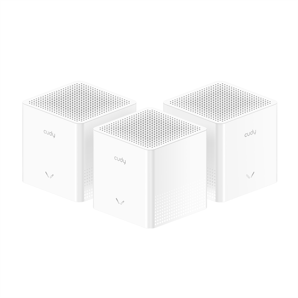 CUDY M3000S AX3000 Wi-Fi 6 Mesh Lösung, 3-Pack Mesh-WLAN-Systeme