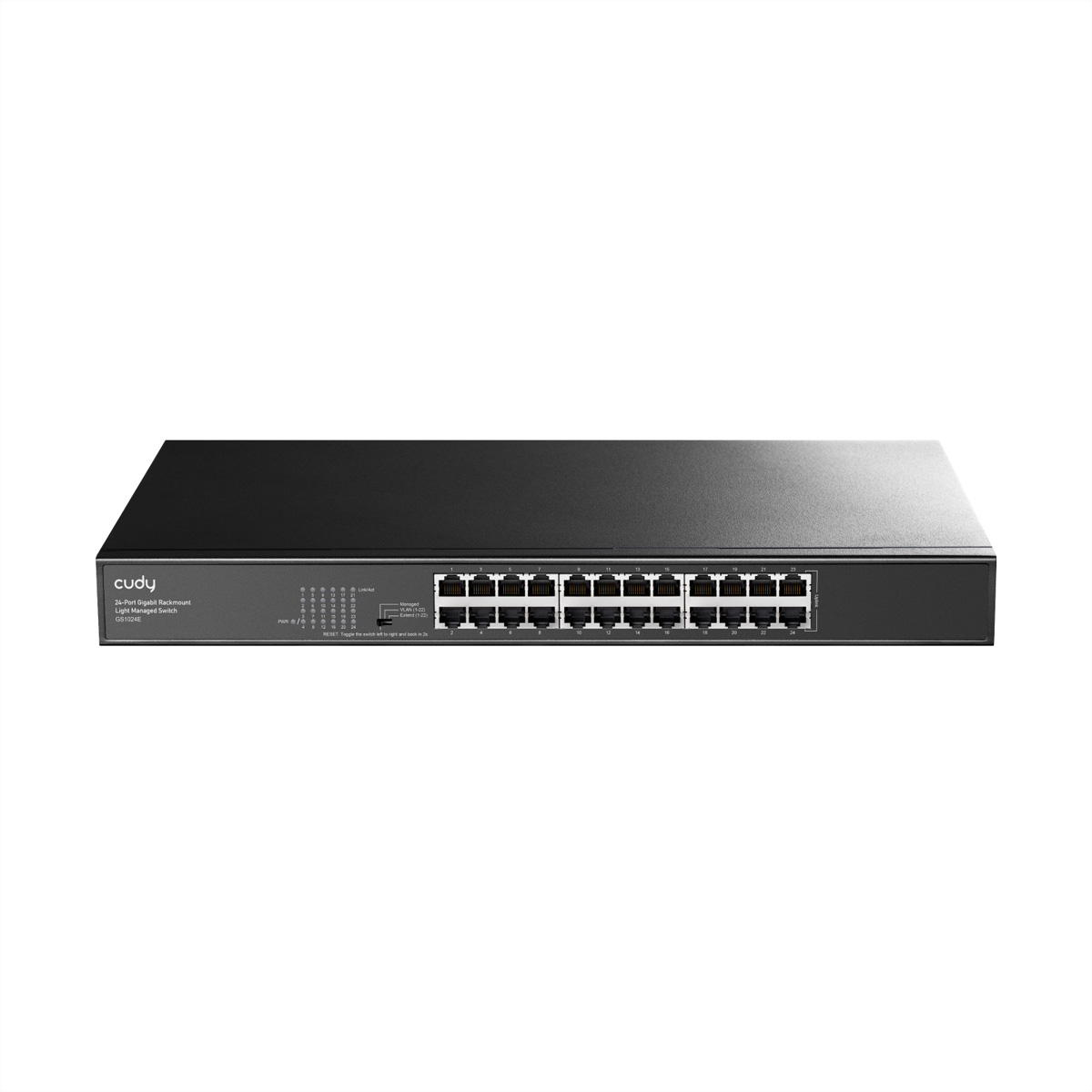 CUDY GS1024E 24-Port Gigabit Switch Light Managed Rackmount