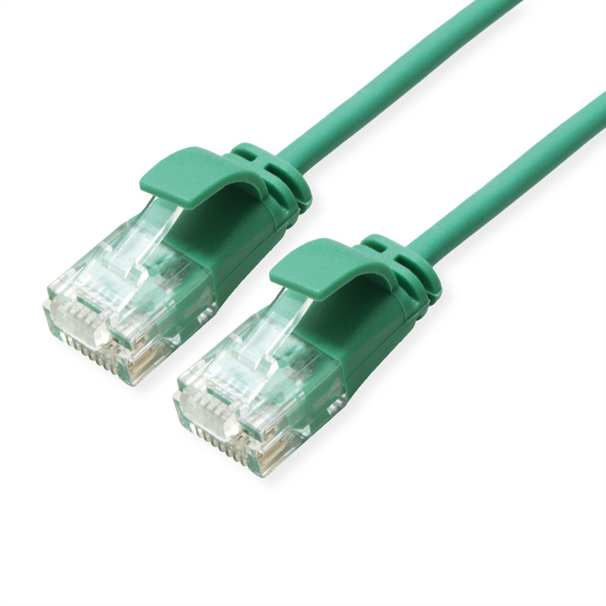 ROLINE green 21443937 RJ45 Netzwerkkabel, Patchkabel CAT 6a U/UTP 5.00 m Grün 1 St.