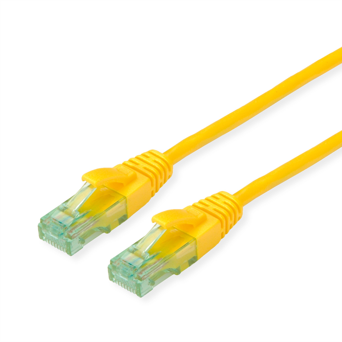 ROLINE RM Patchkabel Kat.6A UTP, gelb, 7 m