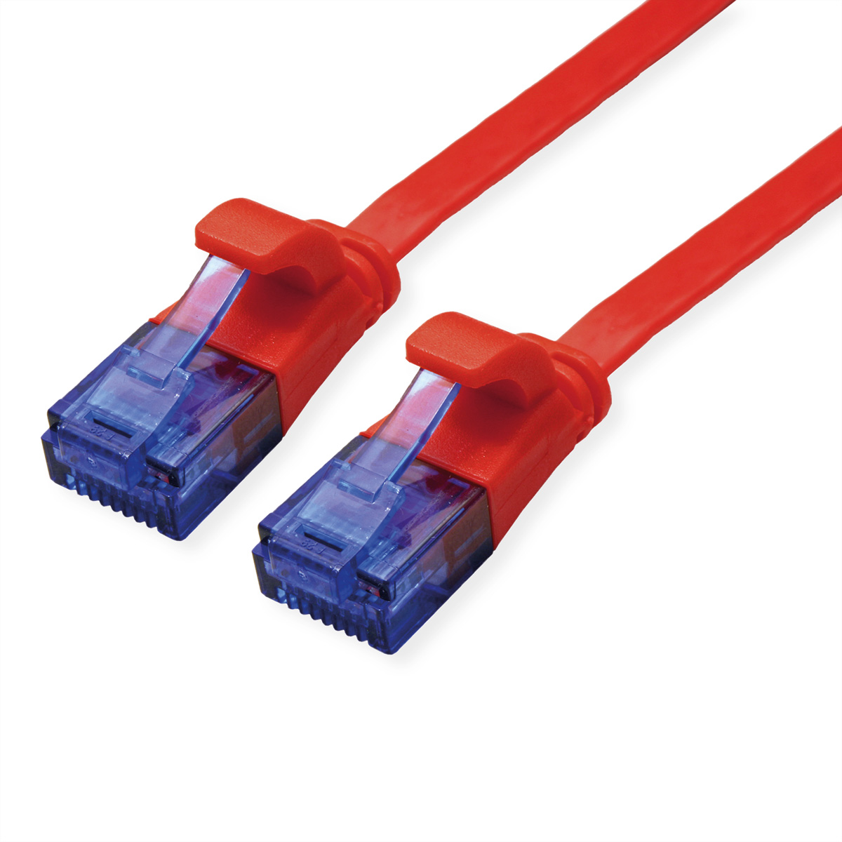 VALUE 21992023 RJ45 Netzwerkkabel, Patchkabel CAT 6a U/UTP 3.00 m Rot 1 St.