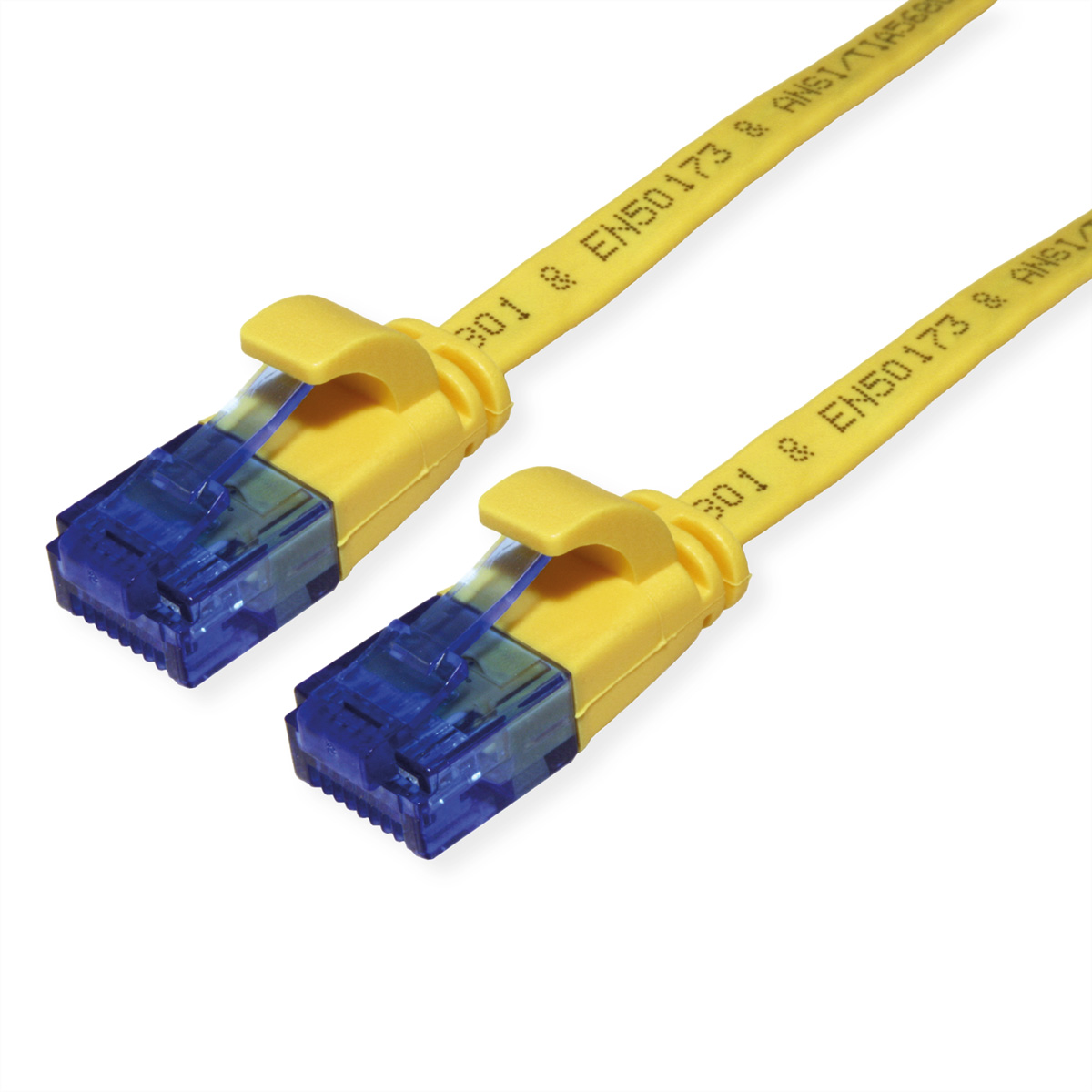 VALUE 21992032 RJ45 Netzwerkkabel, Patchkabel CAT 6a U/UTP 2.00 m Gelb 1 St.