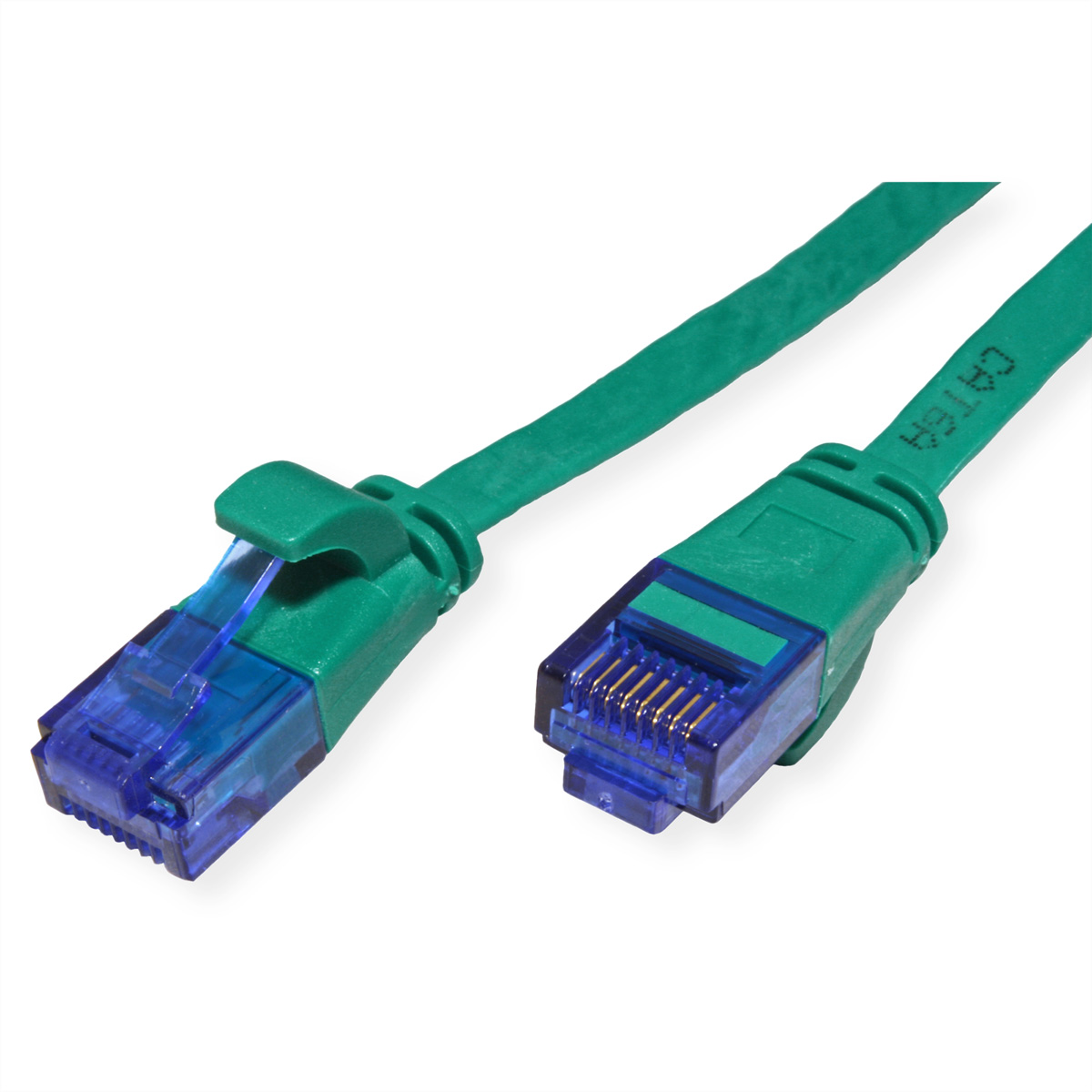 VALUE 21992042 RJ45 Netzwerkkabel, Patchkabel CAT 6a U/UTP 2.00 m Grün 1 St.