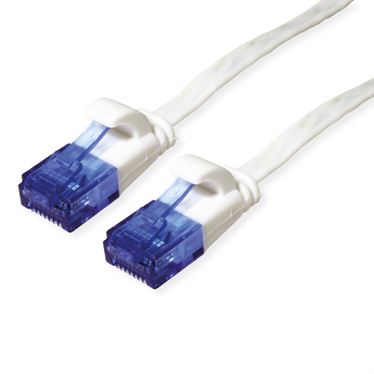 VALUE 21992063 RJ45 Netzwerkkabel, Patchkabel CAT 6a U/UTP 3.00 m Weiß 1 St.